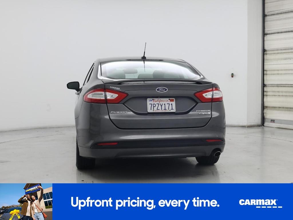 used 2016 Ford Fusion Hybrid car, priced at $15,998