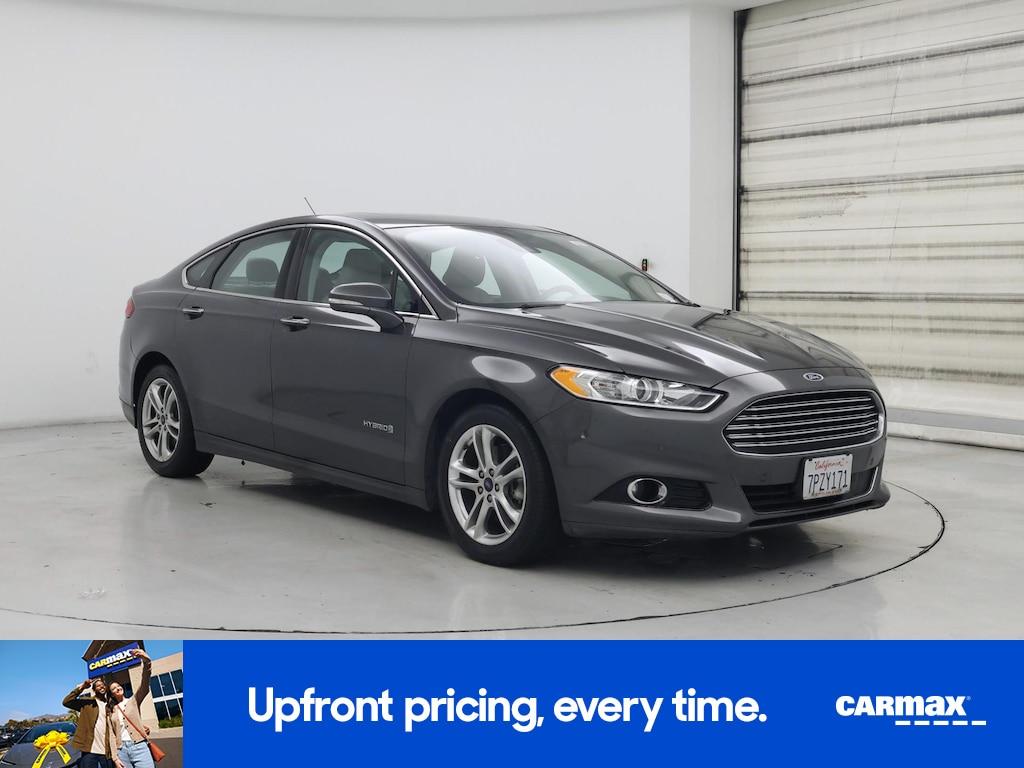 used 2016 Ford Fusion Hybrid car, priced at $15,998