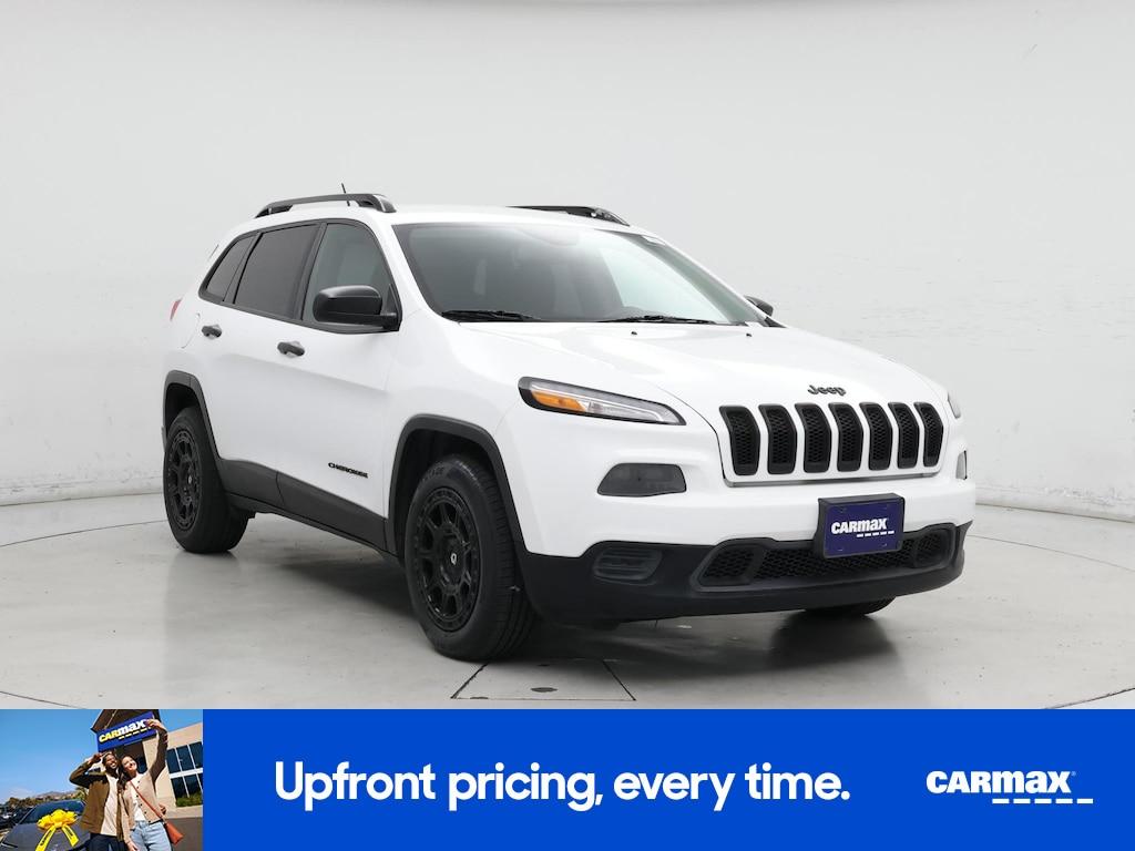 used 2015 Jeep Cherokee car, priced at $11,998