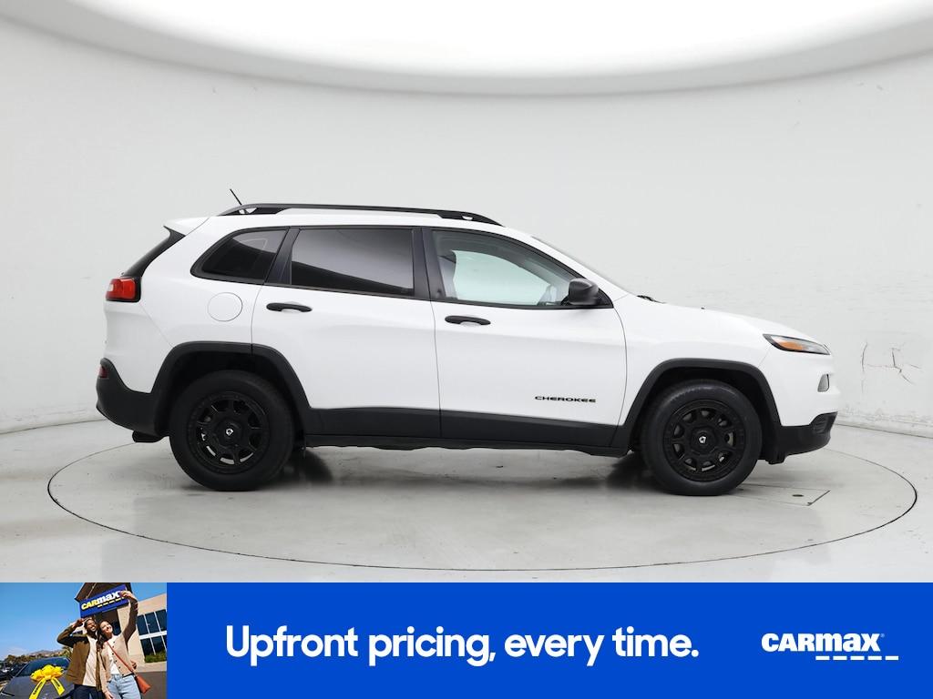 used 2015 Jeep Cherokee car, priced at $11,998