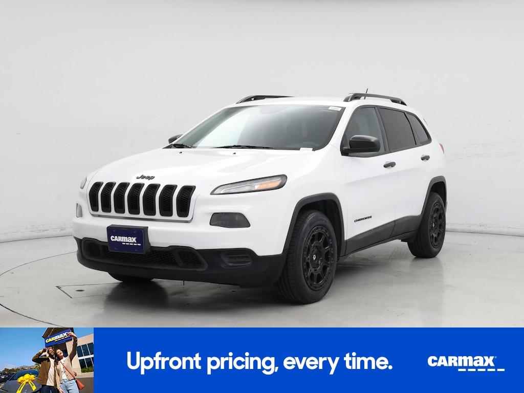 used 2015 Jeep Cherokee car, priced at $11,998