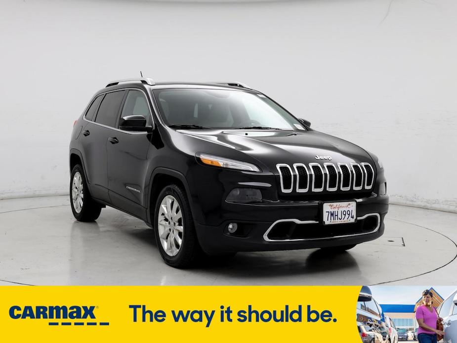 used 2015 Jeep Cherokee car, priced at $15,998