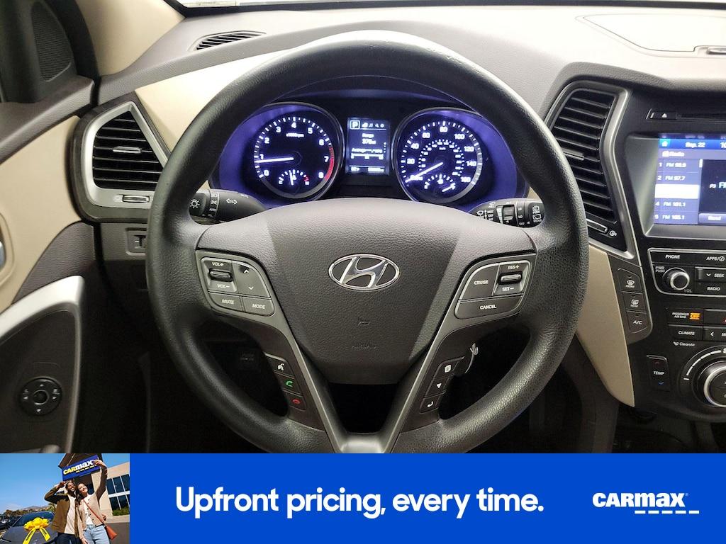 used 2018 Hyundai Santa Fe car, priced at $14,998
