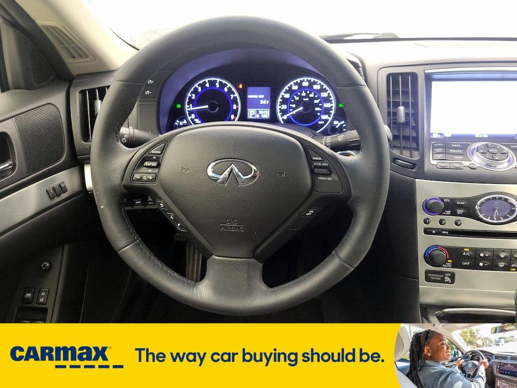 used 2013 INFINITI G37 car, priced at $19,998