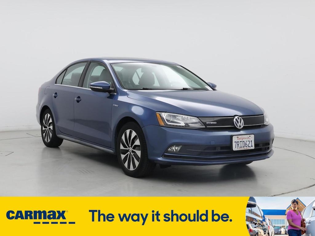 used 2016 Volkswagen Jetta Hybrid car, priced at $14,998