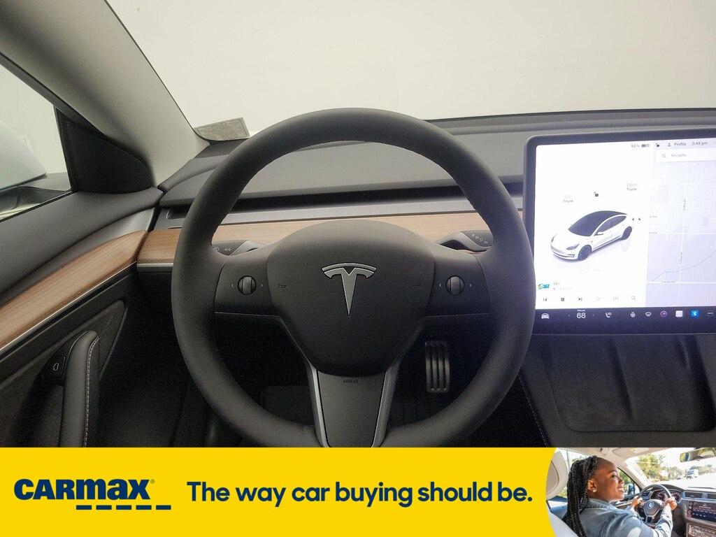 used 2022 Tesla Model 3 car, priced at $34,998