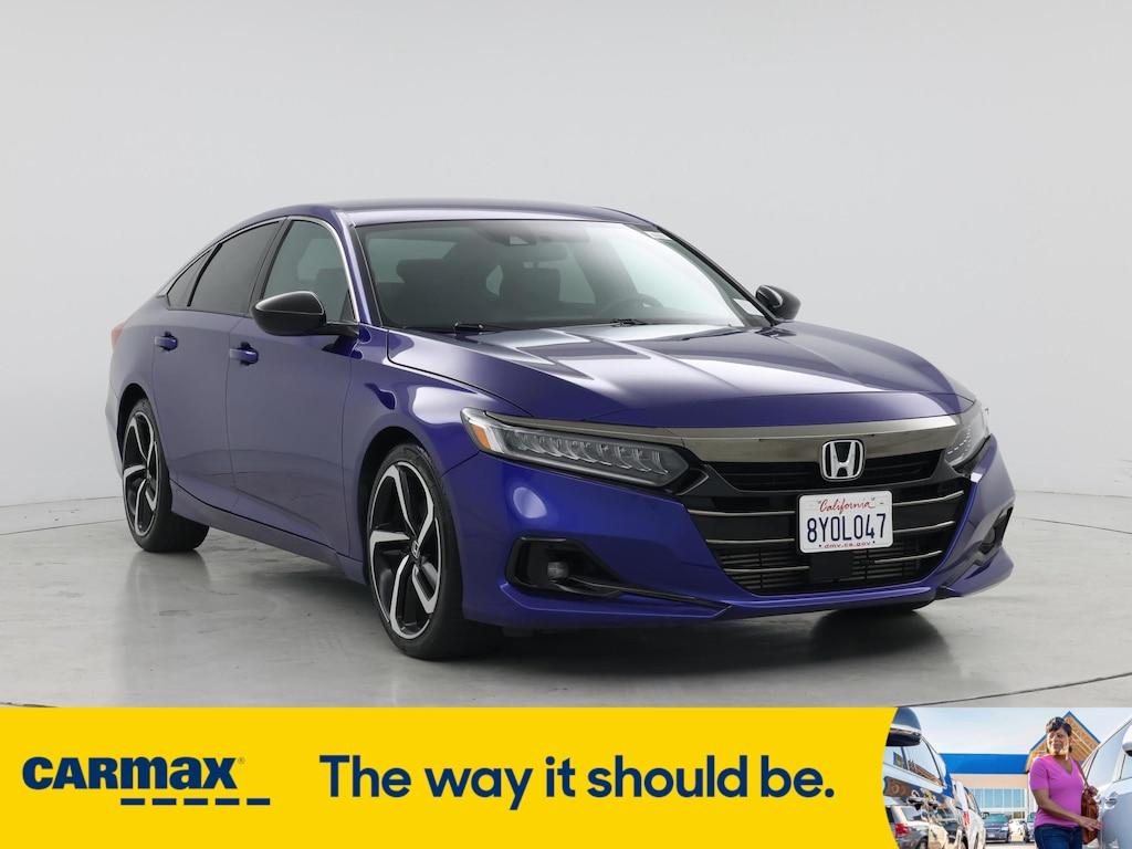 used 2021 Honda Accord car, priced at $25,998