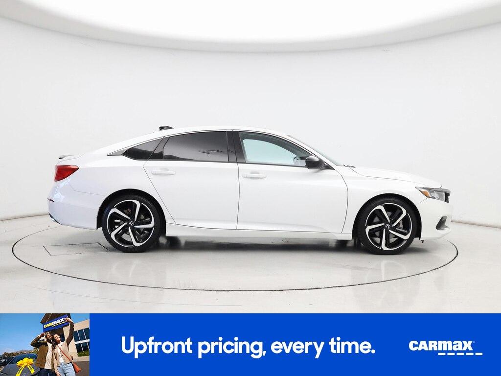 used 2021 Honda Accord car, priced at $27,998