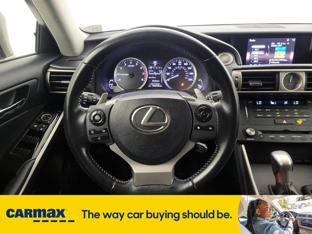 used 2016 Lexus IS 200t car, priced at $19,998