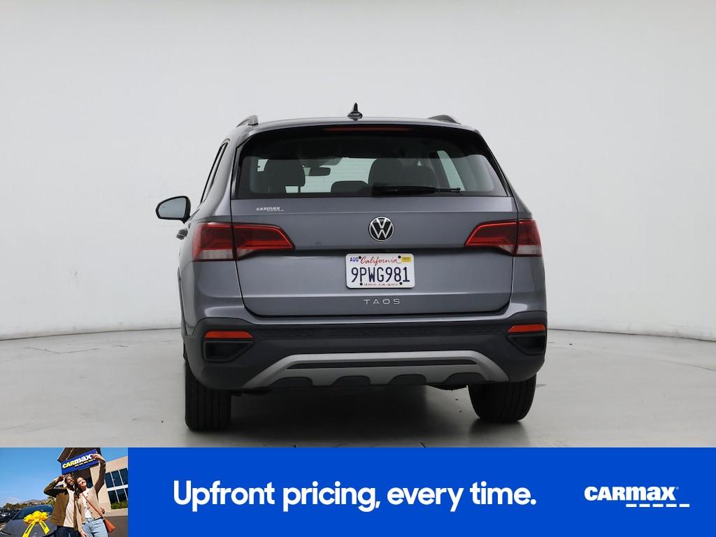used 2023 Volkswagen Taos car, priced at $21,998