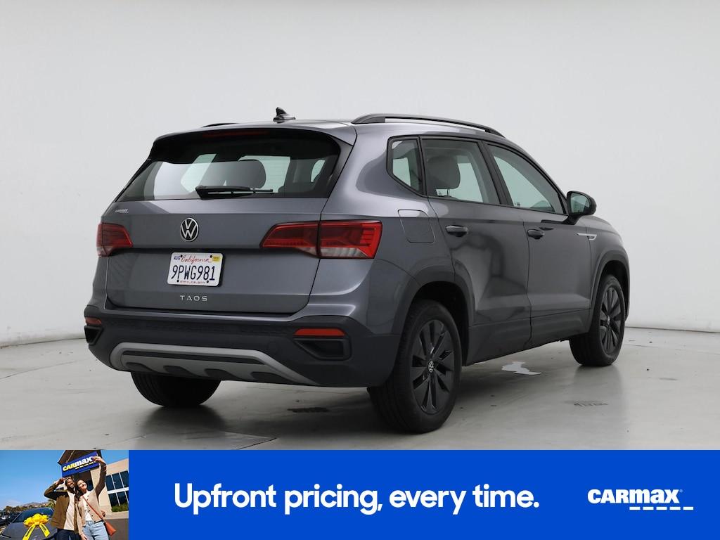 used 2023 Volkswagen Taos car, priced at $21,998