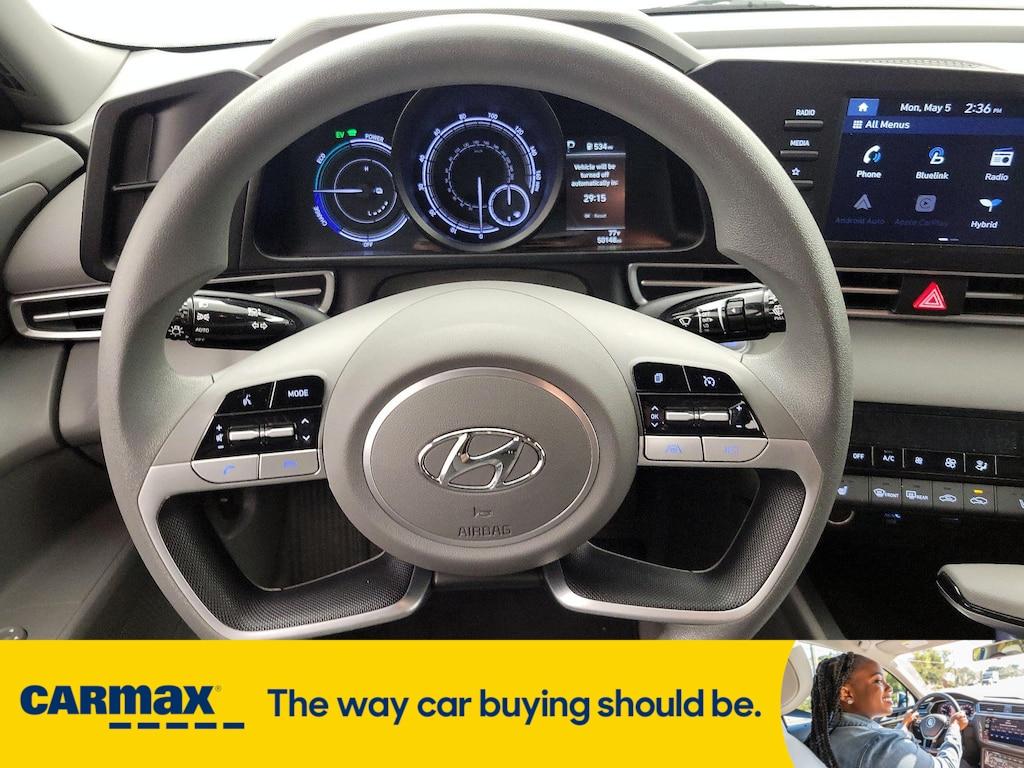 used 2022 Hyundai ELANTRA HEV car, priced at $20,998
