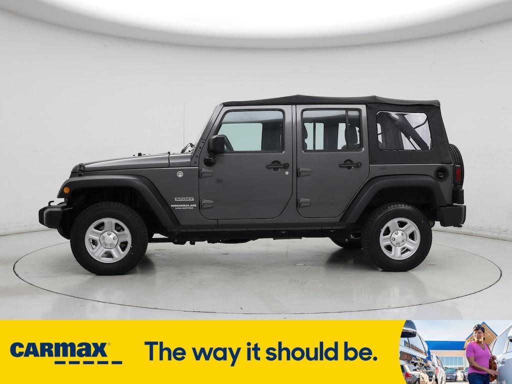 used 2016 Jeep Wrangler car, priced at $20,998