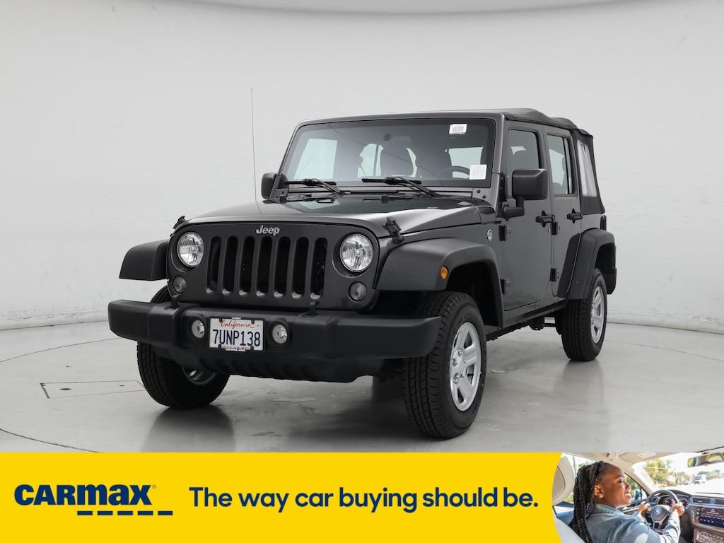 used 2016 Jeep Wrangler car, priced at $20,998