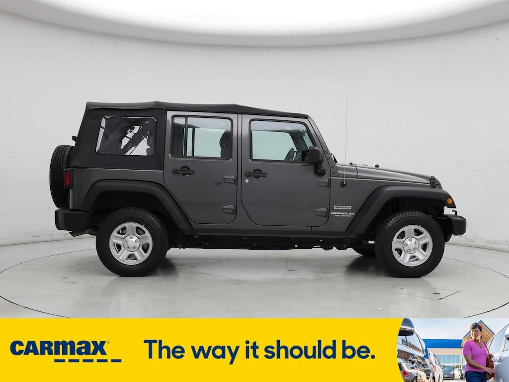 used 2016 Jeep Wrangler car, priced at $20,998