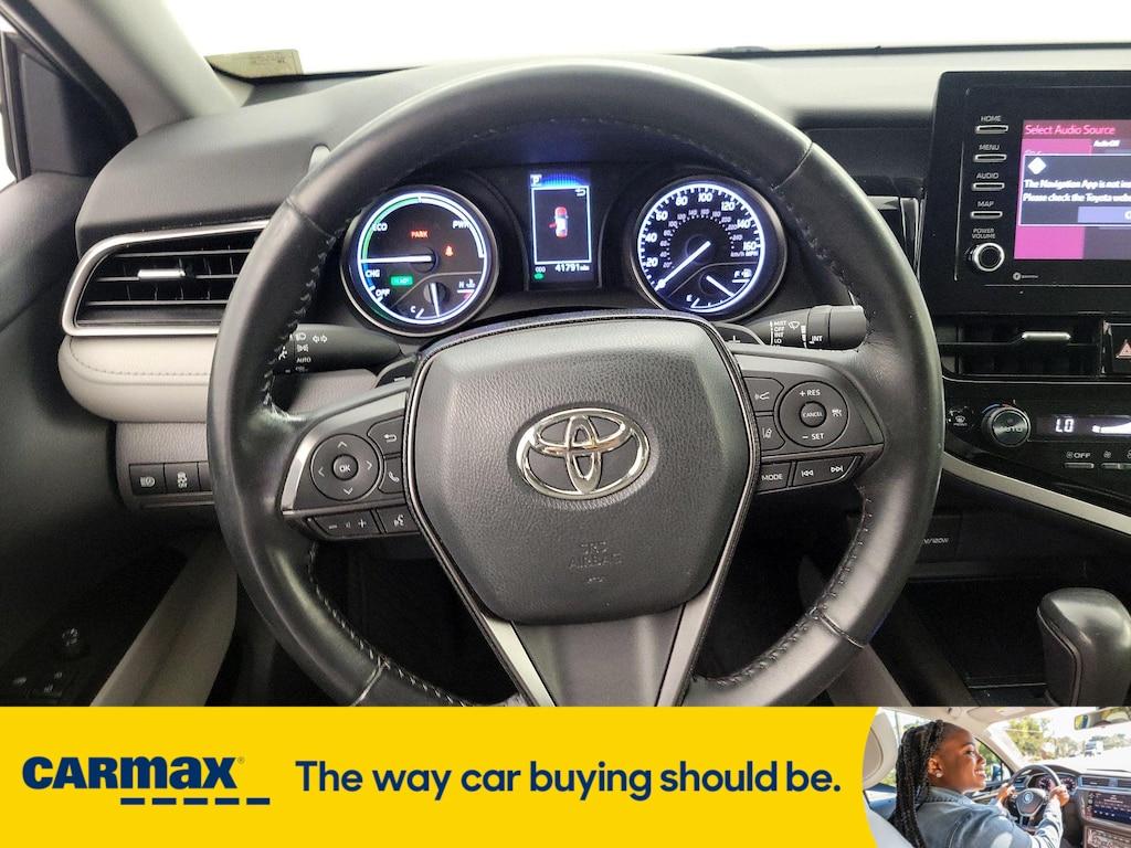 used 2022 Toyota Camry Hybrid car, priced at $28,998