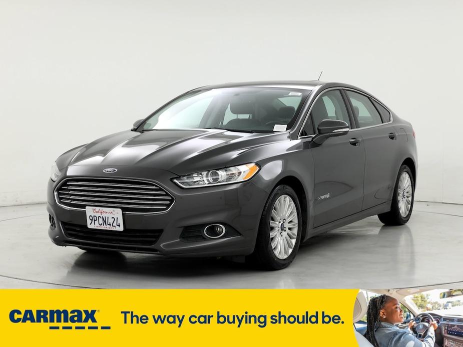 used 2015 Ford Fusion Hybrid car, priced at $14,599