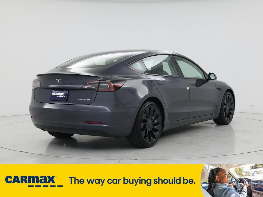 used 2023 Tesla Model 3 car, priced at $34,998
