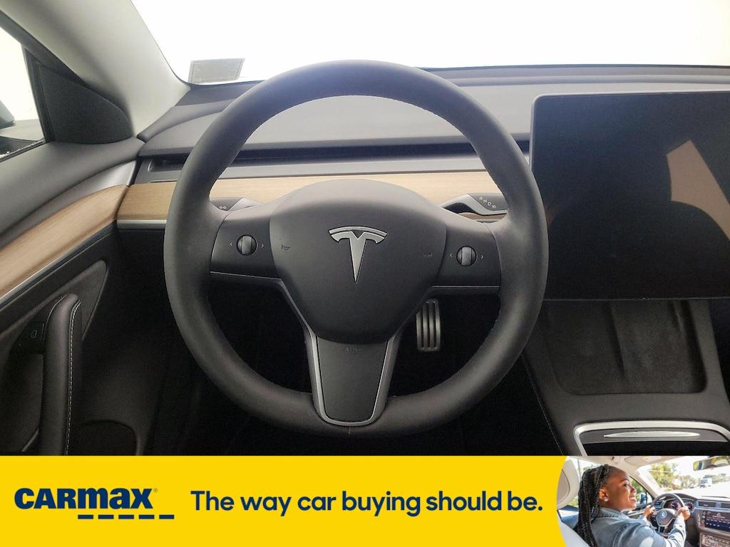 used 2023 Tesla Model 3 car, priced at $34,998