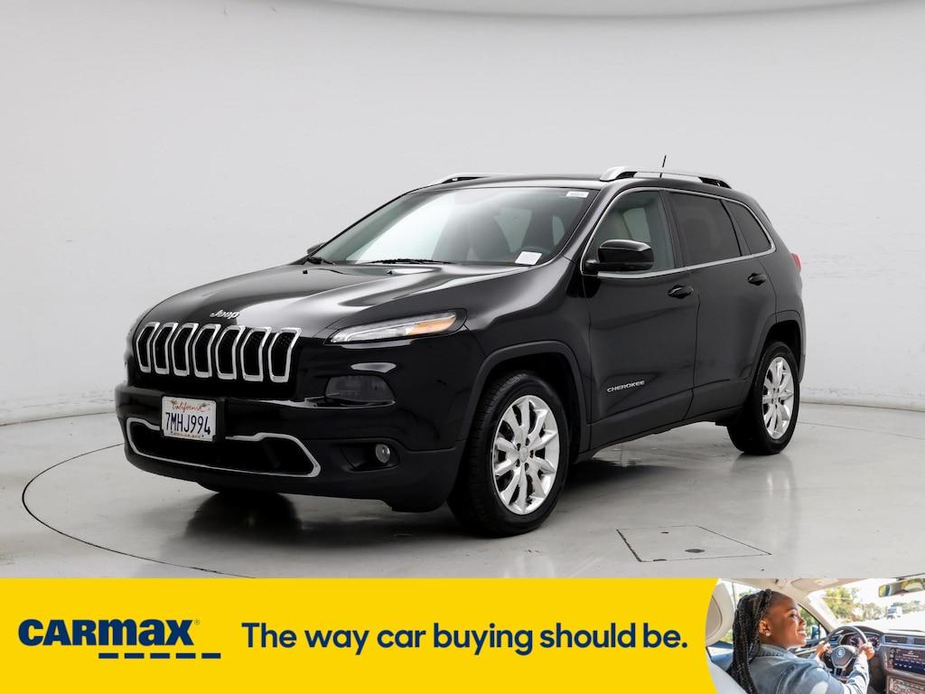 used 2015 Jeep Cherokee car, priced at $15,998