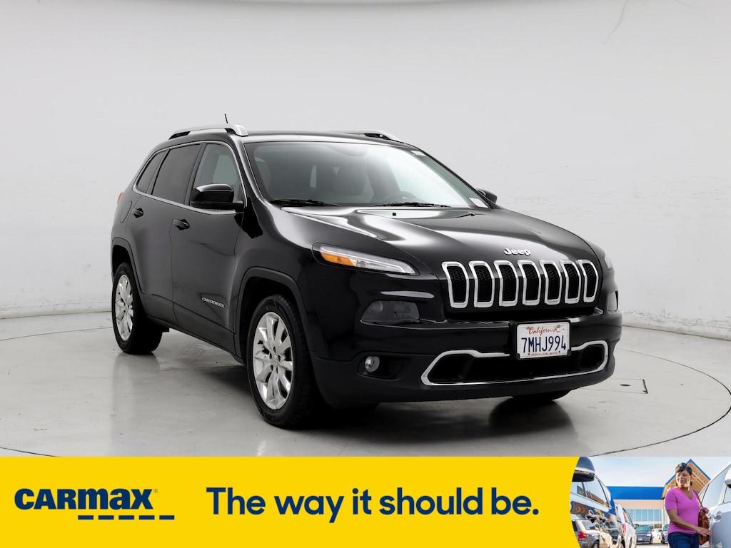 used 2015 Jeep Cherokee car, priced at $15,998