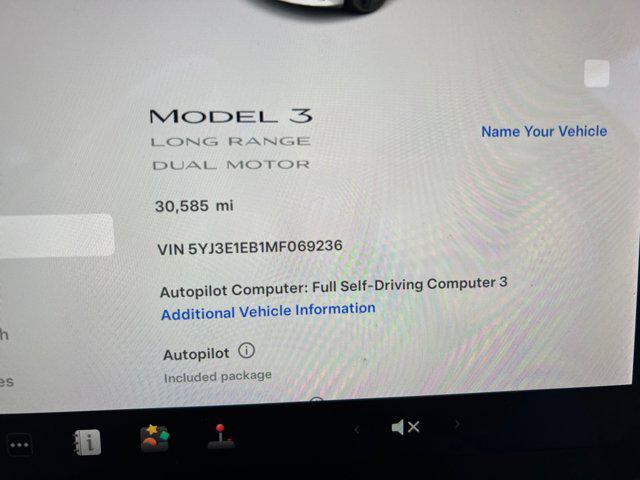 used 2021 Tesla Model 3 car, priced at $26,251