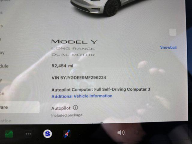 used 2021 Tesla Model Y car, priced at $27,286