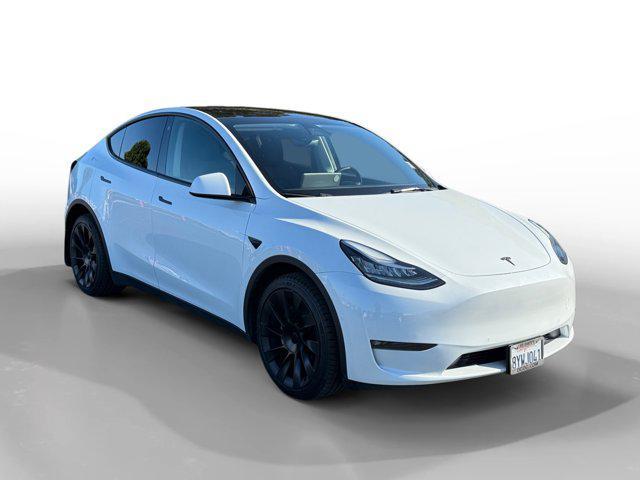 used 2021 Tesla Model Y car, priced at $27,286