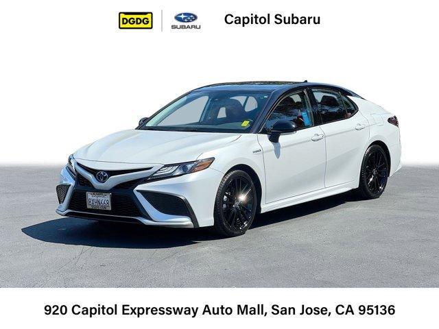 used 2021 Toyota Camry Hybrid car, priced at $30,500