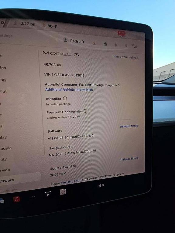 used 2022 Tesla Model 3 car, priced at $24,999