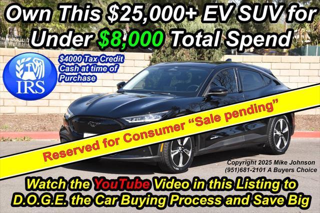 used 2021 Ford Mustang Mach-E car, priced at $34,999