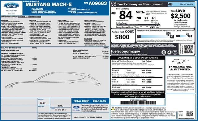 used 2022 Ford Mustang Mach-E car, priced at $42,750