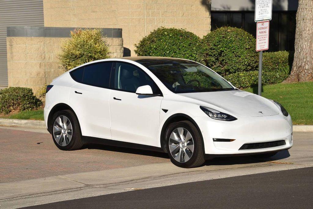 used 2021 Tesla Model Y car, priced at $28,500