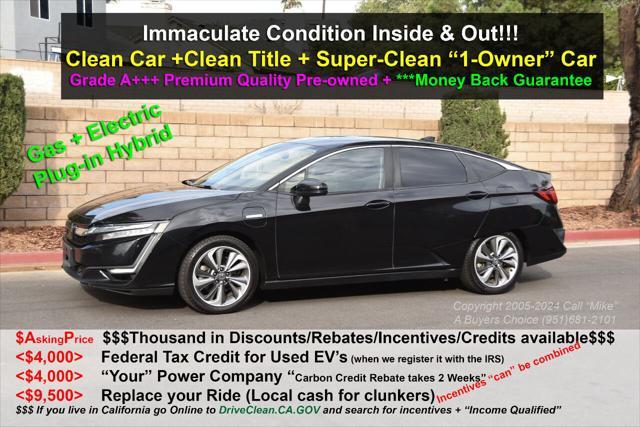 used 2019 Honda Clarity Plug-In Hybrid car, priced at $15,999