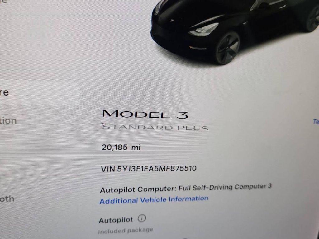 used 2021 Tesla Model 3 car