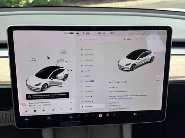 used 2022 Tesla Model 3 car, priced at $25,000