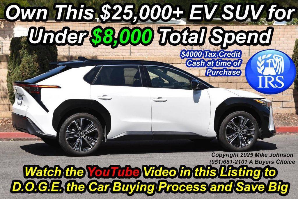 used 2023 Toyota bZ4X car