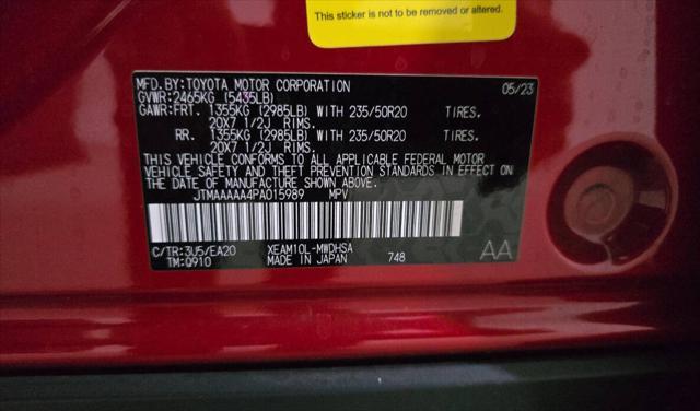 used 2023 Toyota bZ4X car, priced at $24,999