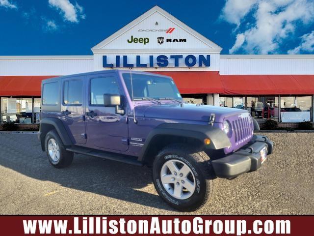 used 2018 Jeep Wrangler JK Unlimited car, priced at $25,296