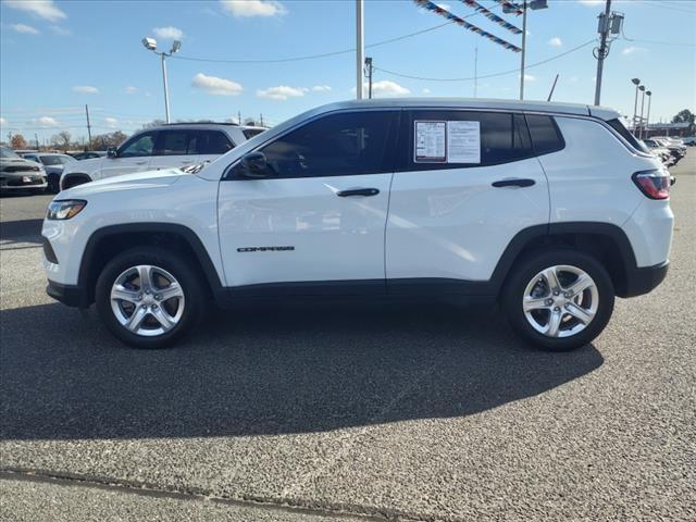 used 2023 Jeep Compass car, priced at $21,700