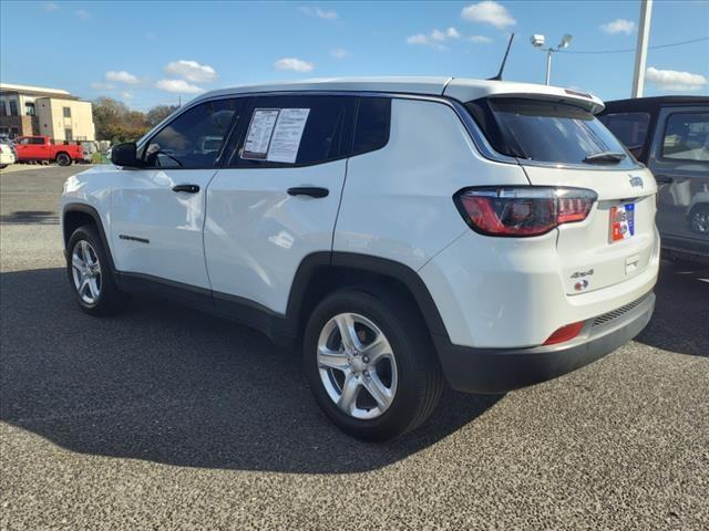 used 2023 Jeep Compass car, priced at $21,700