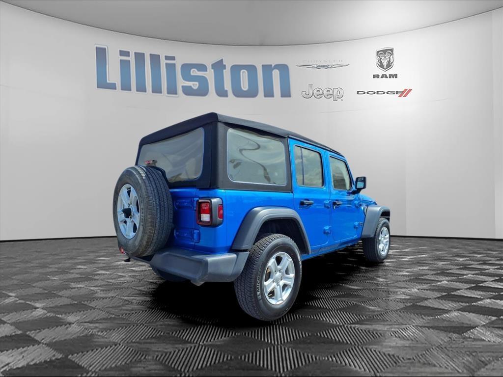 used 2023 Jeep Wrangler car, priced at $27,700