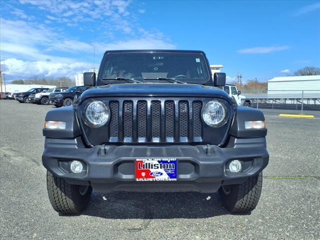 used 2020 Jeep Wrangler Unlimited car, priced at $26,376