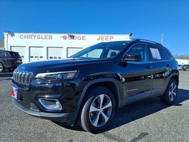 used 2021 Jeep Cherokee car, priced at $24,500