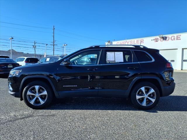 used 2021 Jeep Cherokee car, priced at $24,500