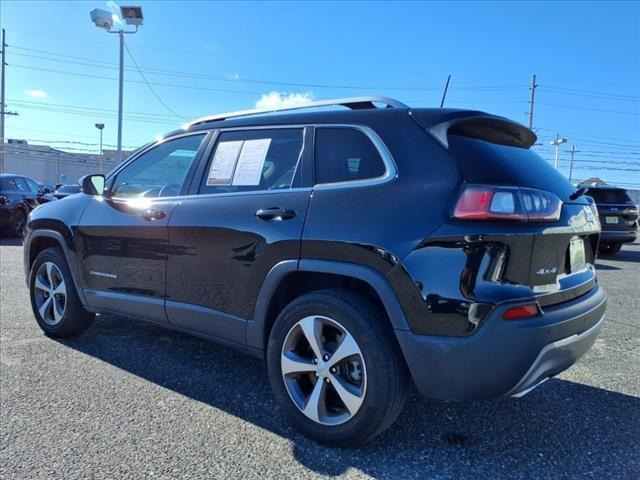 used 2021 Jeep Cherokee car, priced at $24,500