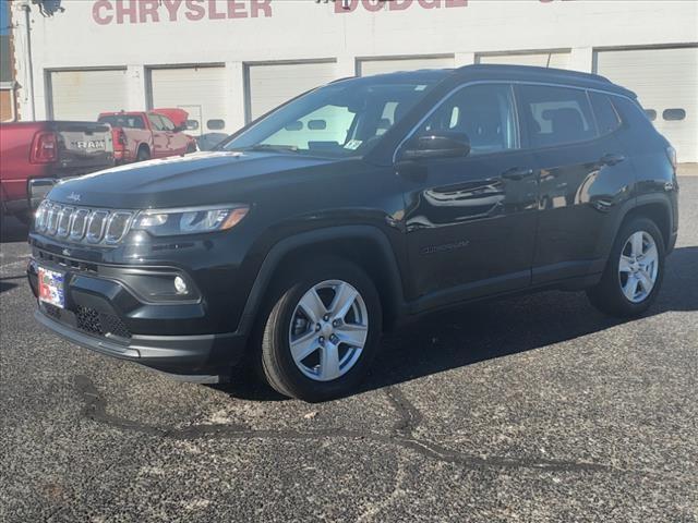 used 2022 Jeep Compass car, priced at $21,500