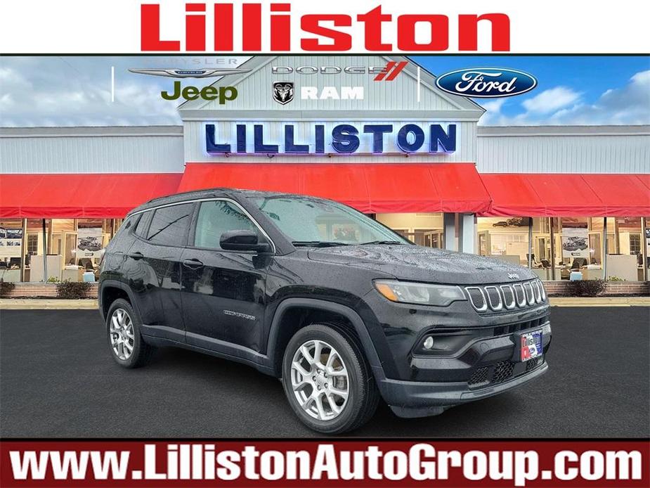 used 2022 Jeep Compass car, priced at $21,800