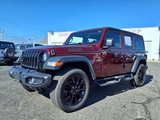 used 2021 Jeep Wrangler Unlimited car, priced at $30,193