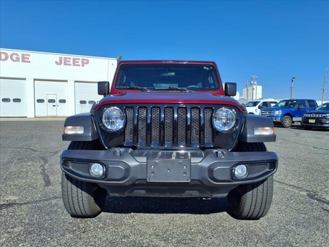 used 2021 Jeep Wrangler Unlimited car, priced at $30,193